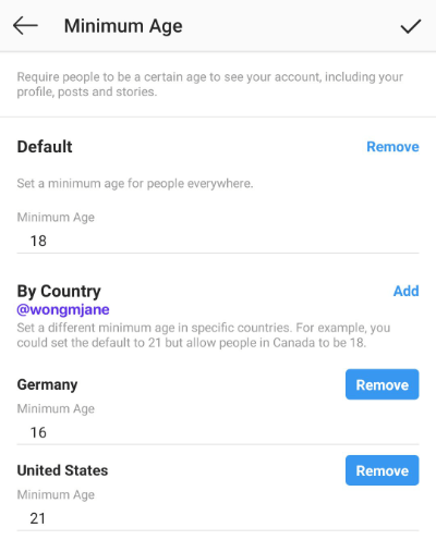 Imagen - Instagram permitirá establecer un mínimo de edad para entrar a los perfiles