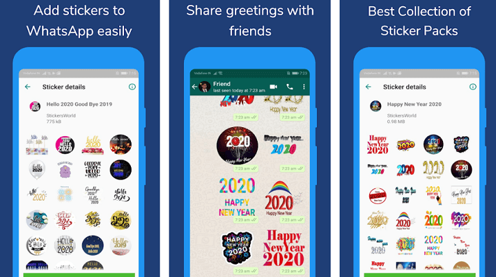 Imagen - 10 packs de stickers de Año Nuevo para WhatsApp