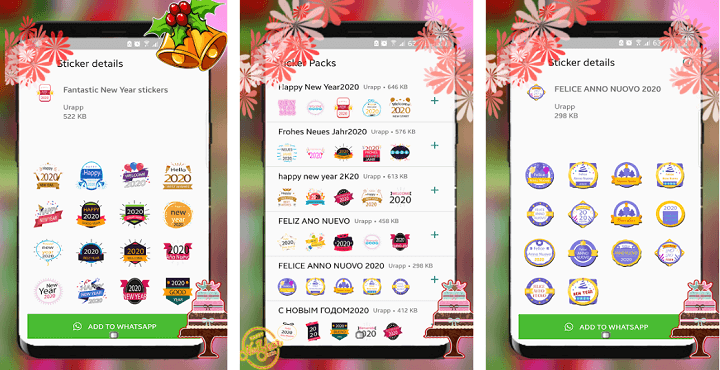 Imagen - 10 packs de stickers de Año Nuevo para WhatsApp