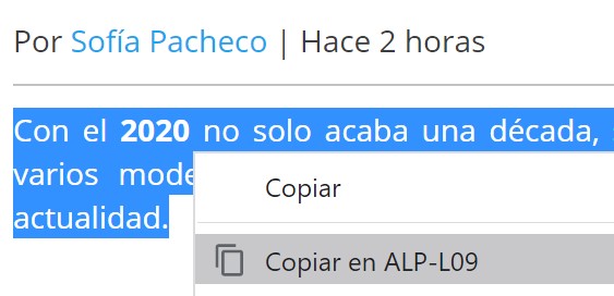 Imagen - Chrome ya permite pegar contenido del portapapeles desde un ordenador a Android