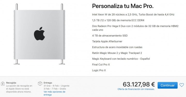 Imagen - Mac Pro 2019 cuenta con una versión por más de 60.000 euros