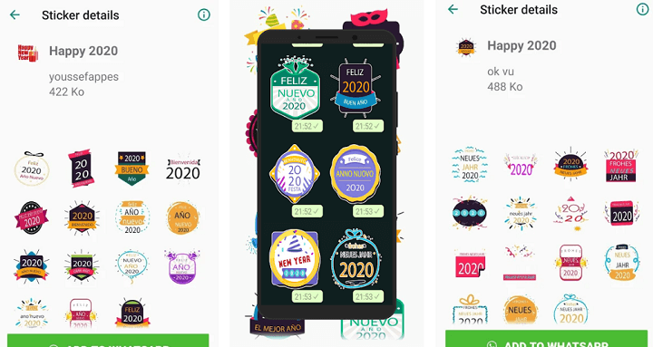 Imagen - 10 packs de stickers de Año Nuevo para WhatsApp