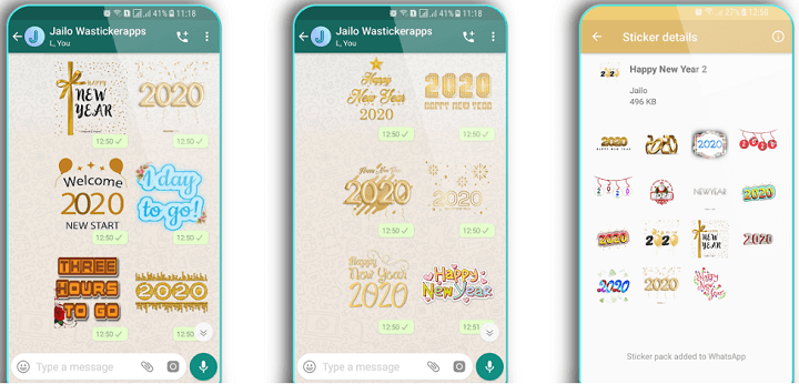 Imagen - 10 packs de stickers de Año Nuevo para WhatsApp