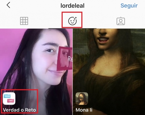 Imagen - &quot;Verdad o reto&quot;, cómo poner el filtro viral en Instagram