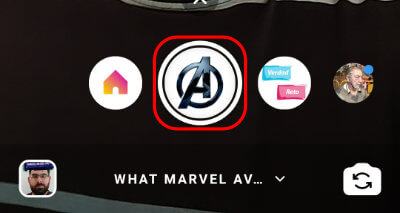 Imagen - Como activar el filtro &quot;¿Qué personaje de Los Vengadores eres?&quot; en Instagram