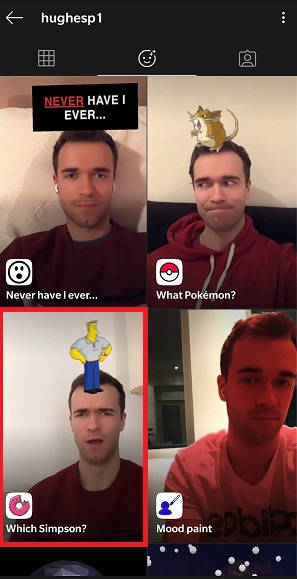 Imagen - &quot;¿Qué Simpson eres?&quot;, así se activa el filtro en Instagram