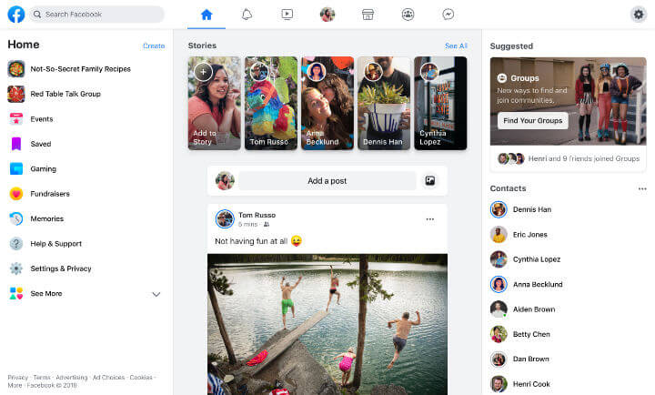 Imagen - Cómo volver al antiguo diseño de Facebook