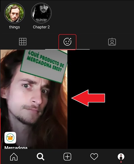 Imagen - &quot;¿Qué producto de Mercadona eres?&quot; Así se activa el filtro de Instagram