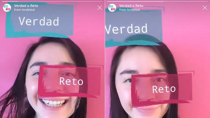 Imagen - &quot;Verdad o reto&quot;, cómo poner el filtro viral en Instagram