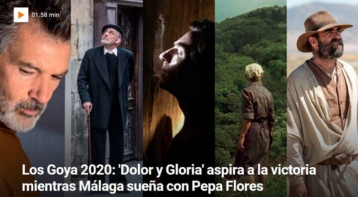 Imagen - C&oacute;mo ver los Goya 2020 online