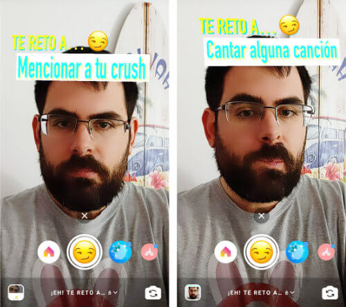 Imagen - Cómo poner el filtro &quot;Te reto a...&quot; en Instagram Stories