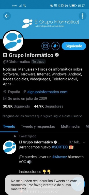Imagen - Twitter ca&iacute;do: la red social no funciona
