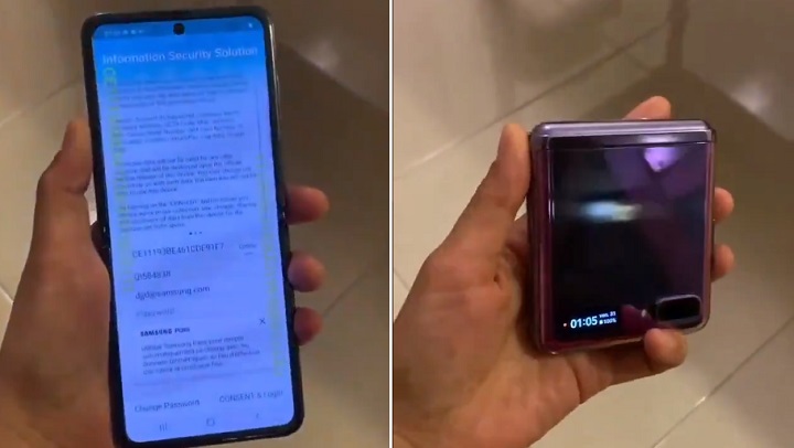 Imagen - Samsung Galaxy Z Flip en v&iacute;deo: conoce su dise&ntilde;o