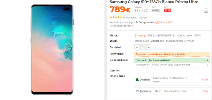 Imagen - Precio del Galaxy S10 en 2020
