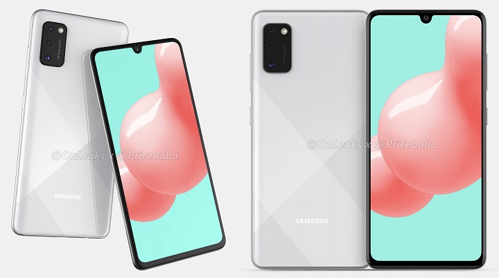 Imagen - Filtrado el posible diseño del Samsung Galaxy A41