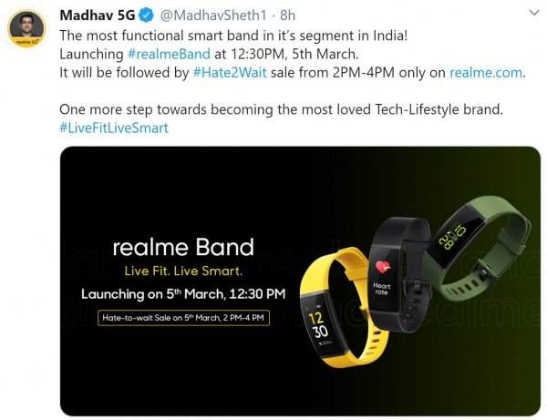 Imagen - Realme Band, la alternativa a la Xiaomi Mi Band