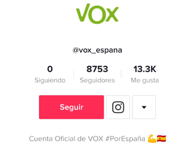 Imagen - Vox abre cuenta en TikTok