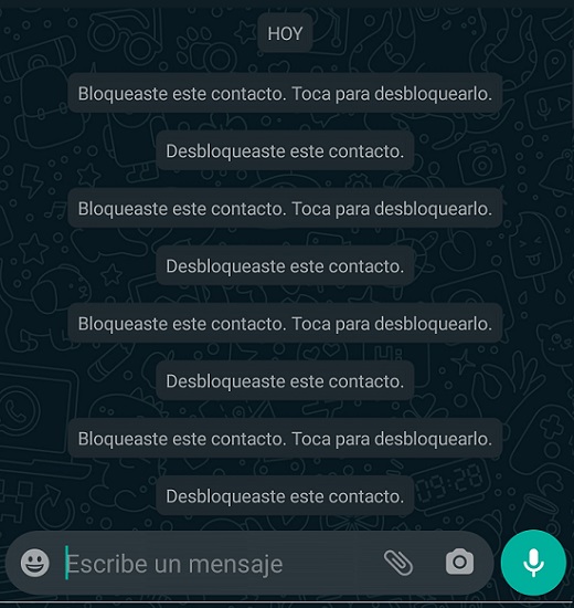 Imagen - WhatsApp a&ntilde;ade un aviso al bloquear un contacto