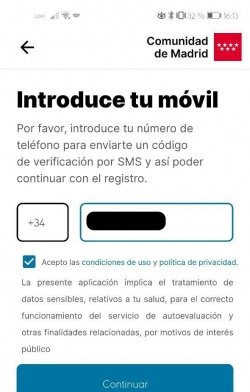 Imagen - Descarga CoronaMadrid y haz el test del coronavirus