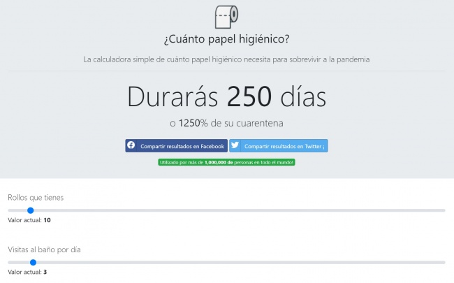 Imagen - Lanzan una web para saber cu&aacute;nto papel higi&eacute;nico comprar