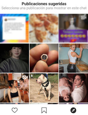 Imagen - Cómo ver posts de Instagram en una videollamada