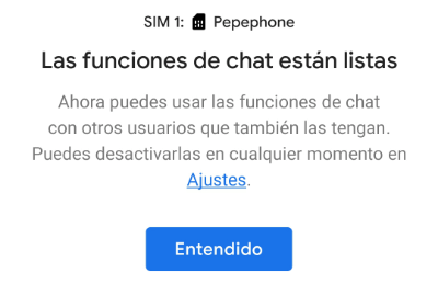 Imagen - Mensajes de Android añade RCS en España