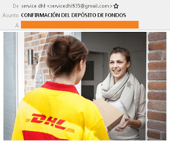 Imagen - Estafas en Wallapop simulando emails de DHL