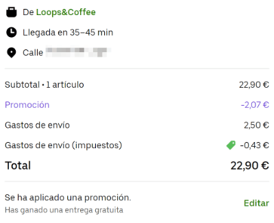 Imagen - Uber Eats elimina los gastos de envío hasta el 3 de abril