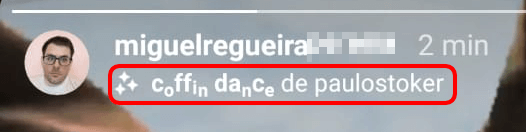 Imagen - Cómo poner el filtro de &quot;los bailarines del ataúd&quot; en IG