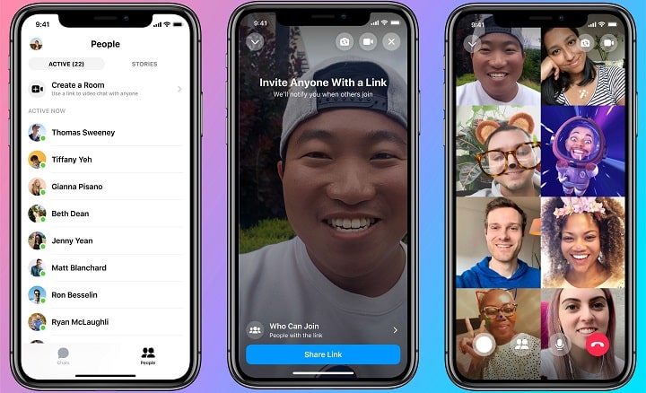 Imagen - Facebook Messenger Rooms: videollamadas de 50 personas