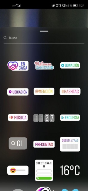 Imagen - Instagram a&ntilde;ade "Aplauso sanitario" a sus stickers