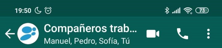 Imagen - WhatsApp a&ntilde;ade un nuevo bot&oacute;n para videollamadas en grupos