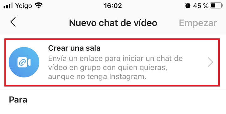 Imagen - Videollamadas de 50 personas en Instagram: c&oacute;mo hacerlas