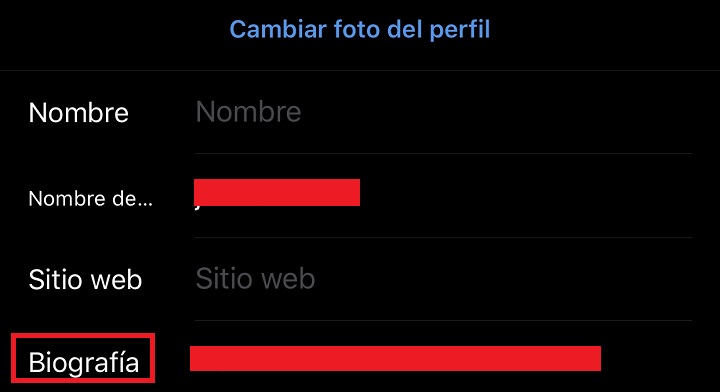 Imagen - Instagram permite editar la biograf&iacute;a de otros: &iquest;s&iacute; o no?