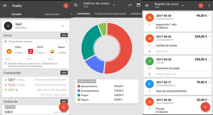 Imagen - Fuelio, la app para controlar los gastos de tu veh&iacute;culo
