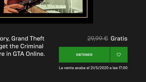 Imagen - Cómo descargar GTA V gratis (Epic Games Store)