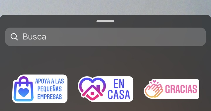 Imagen - Instagram lanza el sticker &quot;Apoya a las pequeñas empresas&quot;