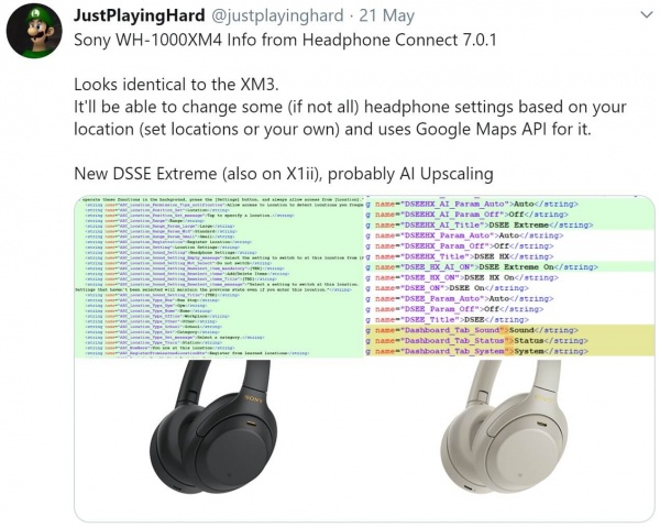 Imagen - Sony WH-1000XM4 filtrados: estas son las novedades