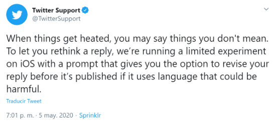 Imagen - Twitter advertirá de los tweets ofensivos antes de publicar