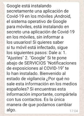 Imagen - "Google est&aacute; instalando secretamente una app...", &iquest;es real?
