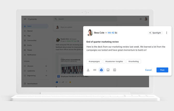Imagen - Currents, el nuevo sustituto para Google+