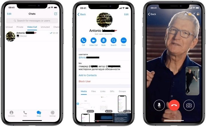 Imagen - Telegram ya prueba las videollamadas: imágenes