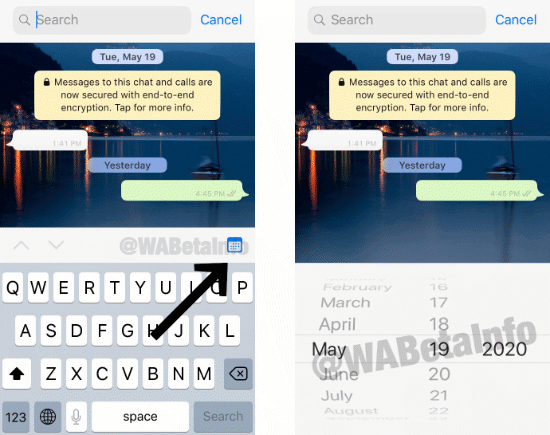 Imagen - WhatsApp te permitir&aacute; buscar por fecha