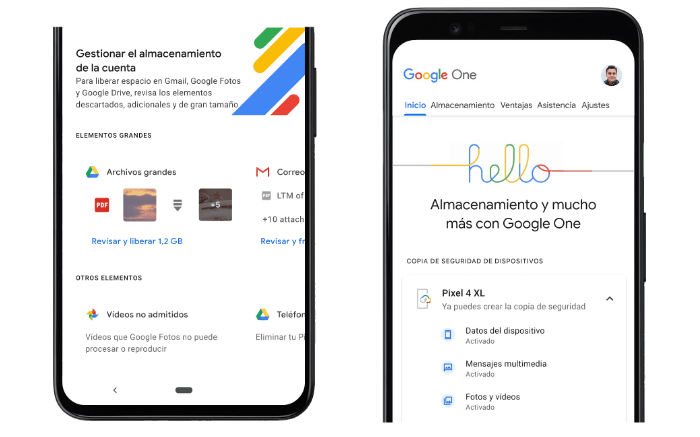 Imagen - Google One ahora es gratis con copia de seguridad del móvil