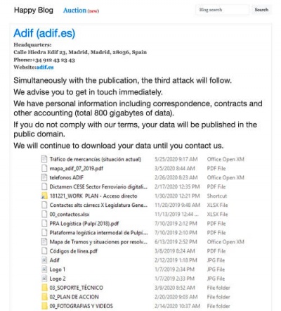 Imagen - Adif es hackeado: robada información delicada