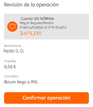 Imagen - Cómo enviar dinero por Bizum con ING