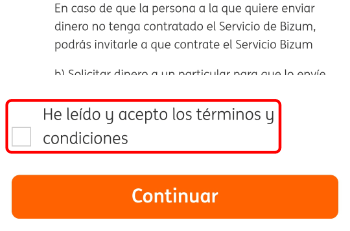 Imagen - Cómo enviar dinero por Bizum con ING