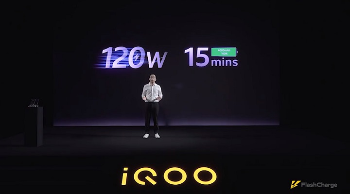 Imagen - Carga rápida a 120 W de Iqoo: 15 min para la carga completa