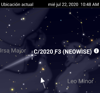 Imagen - C&oacute;mo ver el cometa Neowise con apps