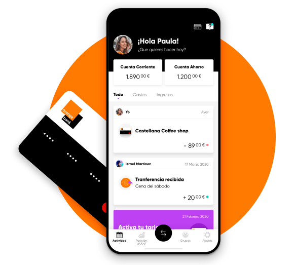 Imagen - Orange Bank: nueva tarjeta de débito digital